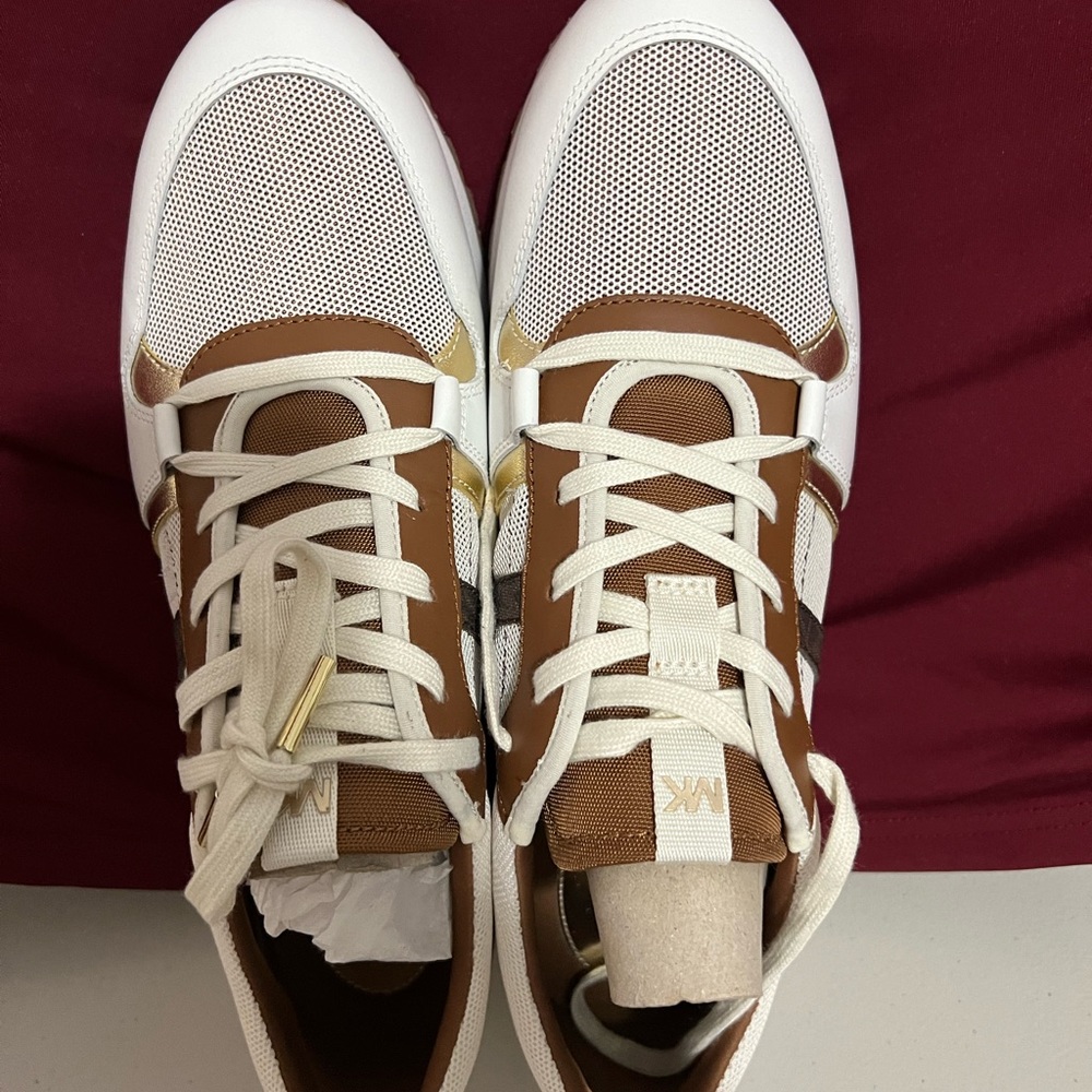 New Michael Kors Dash Trainer Small Net Mesh LUGG MULTI
